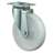 Transportní kolečko L6, otočné, kolo z bílého plastu, pr. 250 mm, nosnost 1400 kg
