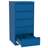 Registraturschrank für Hängemappen B5-horizontal, 5 Schubladen, 2 zweibahninge, HxBxT: 1285x610x630 mm, Farbe blau RAL5010 - Malow