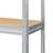 Steckregal HEAVY RACK, verzinkt, HxBxT: 1770x1600x600 mm, 4 Fachböden je 600 kg, aus MDF-Platten - KOVONA SYSTEM, a.s. - Bild2