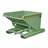 Automatische Kippbehälter, Volumen 600 l, Traglast 1000 kg, LxBxH: 1485x1095x865 mm, Farbe Grün RAL6011 - Bauer GmbH