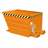 Container basculant, volum 700 l, lxLxH: 1440x800x890 mm, orange RAL2000 - Bauer GmbH