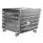 Container basculant, stivuibil, volum 1500 l, cap. port. 2000 kg, LxlxH: 1200x1500x1000 mm, galvanizat - Bauer GmbH