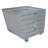 Container basculant, stivuibil, volum 1500 l, cap. port. 2000 kg, LxlxH: 1200x1500x1000 mm, galvanizat - Bauer GmbH - imagine6