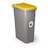 Koš plastový ECO SYSTEM na tříděný odpad, objem 40 l, víko žluté
