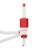 Ruční čerpadlo sifonové, na chemikálie, délka sací trubice 885 mm