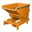 Schwerlast-Kipper, Inhalt 300 l, Traglast 4000 kg, LxBxH: 1310x805x970 mm, Farbe orange RAL2000 - Bauer GmbH