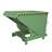 Schwerlast-Kipper, Inhalt 900 l, Traglast 4000 kg, LxBxH: 1310x1580x970 mm, Farbe grünn RAL6011 - Bauer GmbH