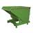 Schwerlast-Kipper, Inhalt 1200 l, Traglast 4000 kg, LxBxH:1755x1105x1230 mm, Farbe grünn RAL6011 - Bauer GmbH