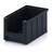 ESD Sichtregalkästen, schwarz, LxBxH: 230 x 150 x 125 mm