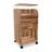 Caddy-Schrank fahrbar mit Arbeitsplatte 560 x 470 mm, Farbe Nussbaum, H: 1135 mm - Nowy Styl Group
