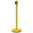 Zahrazovací sloupek se samonavíjecím popruhem 2 m, žlutý - TWINCO Solution ApS