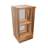 Büroschrank - Regal, H x B x T: 825 x 400 x 445 mm, Farbe Nussbaum - Nowy Styl Group