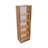 Büroschrank - Regal, H x B x T: 1895 x 600 x 445 mm, Farbe Nussbaum - Nowy Styl Group