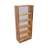 Büroschrank - Regal, H x B x T: 1895 x 800 x 445 mm, Farbe Nussbaum - Nowy Styl Group