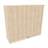 Birou dulap - uși glisante, extensie x W x H: 1070 x 1200 x 445 mm, acacia culoare - Nowy Styl Group
