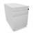 Fahrbarer Container, 2 Schubladen + Registratur, Farbe Lichtgrau, H x B x T: 600 x 430 x 800 mm - Nowy Styl Group