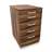 Anbau-Container, 5 Schubladen, Farbe Nussbaum, H x B x T: 740 x 430 x 600 mm - Nowy Styl Group