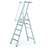 Plattformleiter mit Handlauf, klappbar, 5 Stuffen