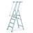 Plattformleiter mit Handlauf, klappbar, 4 Stuffen