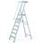 Plattformleiter mit Handlauf, klappbar, 7 Stuffen