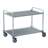 Cărucior cu polițe din oțel inoxidabil, profesional, 2 polițe, HxLxl: 890x730x1150 mm - imagine3