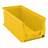 Plastový zásobník s viditelným obsahem, 320 x 150 x 125 mm, barva žlutá, bal. 18 ks