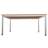 Büro-Schreibtisch, runde Tischbeine, matt, Farbe Ahorn, B x T: 1400 x 800 mm - Nowy Styl Group - Bild3