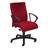 Bürodrehstuhl NEO, mit breitem Sitz und Armlehnen, Fußkreuz aus Nylon, Bezugsmaterial Basic - rot - Nowy Styl Group
