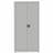Dulap metalic cu polițe și uși batante birou arhiva atelier demontat dezasamblat HxLxl 1950 x 950 x 400 mm gri RAL7035 - Kovona Lysa nad Labem
