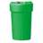 Wertstoffbehälter aus Kunststoff, Volumen 150 l, grün