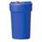 Wertstoffbehälter aus Kunststoff, Volumen 150 l, blau