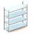Regál zásuvný MINI-RACK, V: 2500 mm, 4 police 2200 x 800 mm z plechových panelů, nosnost 600 kg, základní - META Skladovací technika