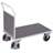 Plattformwagen VARIOfit mit einem Sperrholzstirnwand, 1000 x 700 mm, Tragfähigkeit 500 kg, Farbe Lichtgrau RAL7035 - Cordes