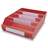 Regalkasten RackBox, 300x240x95 mm, Farbe rot
