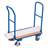 Platformwagen VARIOfit mit 2 klapbare Schiebebügeln, 720x450 mm, Tragfähigkeit 150 kg - Cordes - Bild2