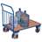 Magazinwagen VARIOfit mit Gitter-Schiebebügel, Ladefläche 1000 x 700 mm, Tragfähigkeit 400 kg - Cordes - Bild3