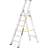 Alu-Stehleiter FORTE, einseitig, Profi-Ausführung, 6 Stufen - Alve