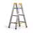 Sprossen-Stehleiter, 2 x 3 Sprossen - Alve