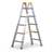 Sprossen-Stehleiter, 2 x 5 Sprossen - Alve