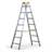 Sprossen-Stehleiter, 2 x 7 Sprossen - Alve
