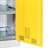 Chemikalienschrank, H x B x T: 1950 x 950 x 500 mm, 4 Wannen-Fachböden, Farbe: Gehäuse Lichtgrau RAL7035/ Türen Gelb RAL1023 - Kovos Verneřice - Bild3