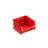 Plastový zásobník STORAGE, 100 x 100 x 60 mm, barva červená
