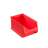 Plastový zásobník STORAGE, 235 x 145 x 125 mm, barva červená
