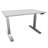 Bürotisch 1200x800 mm, elektrisch höhenverstellbar 580-1230 mm, Tischdesk grau / Gestell grau