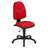 Bürodrehstuhl WEBST@R, Stoffbezug Sempre, Farbe rot, Rahmenkonstruktion schwarz - Nowy Styl Group