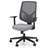 Bürodrehstuhl NEXTER, Netz-Rückenlehne, Sitzbezug lichtgrau, Rahmenkonstruktion schwarz - Nowy Styl Group