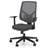 Bürodrehstuhl NEXTER, Netz-Rückenlehne, Sitzbezug dunkelgrau, Rahmenkonstruktion schwarz - Nowy Styl Group