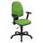 Bürodrehstuhl WEBST@R mit Armlehnen, Stoffbezug Sempre, Farbe hellgrün, Rahmenkonstruktion schwarz - Nowy Styl Group