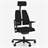 Ergonomischer Bürostuhl XILIUM DUO-BACK mit Kopfstütze und 4D Armlehnen, ergonomisch, Stoffbezug ERA, Farbe Schwarz, Konstruktion schwarz - Nowy Styl Group