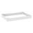 Soclu din tablă 100 mm pentru dulap pentru proiecte format A1, culoare albă RAL9010 - Malow